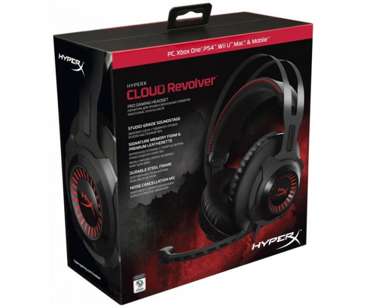 Гарнітура Kingston HyperX Cloud Revolver (HX-HSCR-BK / EE)